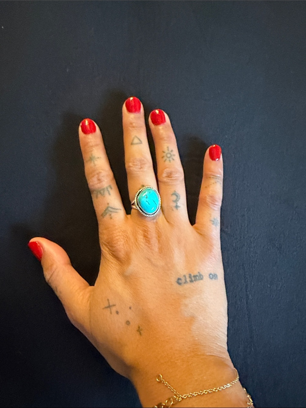 Turquoise Sterling Silver Ring
